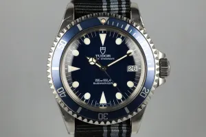 1992 Tudor Submariner 79090 Blue Dial