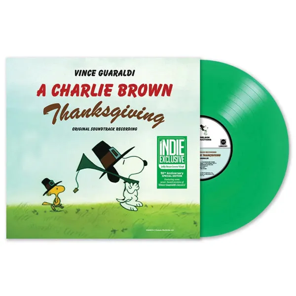 A Charlie Brown Thanksgiving Vinyl LP (Green, 50th Anniversary Edition)