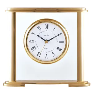 Acctim Colgrove Mantel Clock in Gold