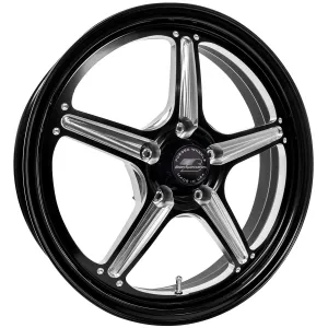 Billet Specialties Street Lite Black One-Piece Wheels RSFB23745Z9020