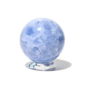 Blue Calcite Sphere