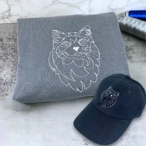 Cat Lover Twin Pack: Embroidered Shirt & Hat