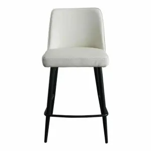 Counter Stool Ivory White Contemporary