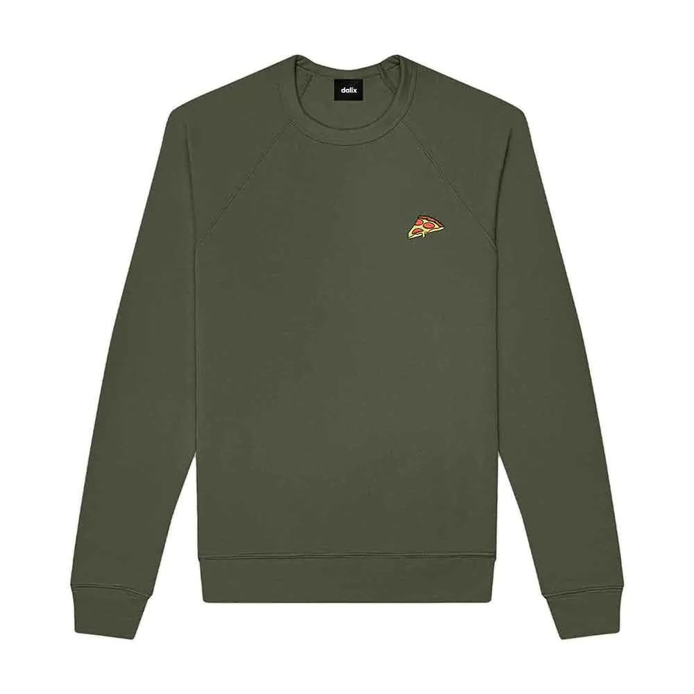 Dalix Pizza Crewneck Sweatshirt