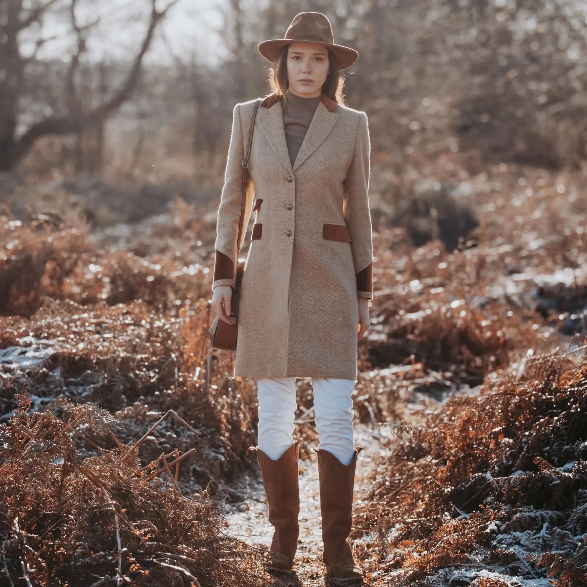 Demelza Hazelnut Wool Coat