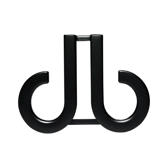 DRUH DB CLASSIC MATTE BLACK ICON BUCKLE