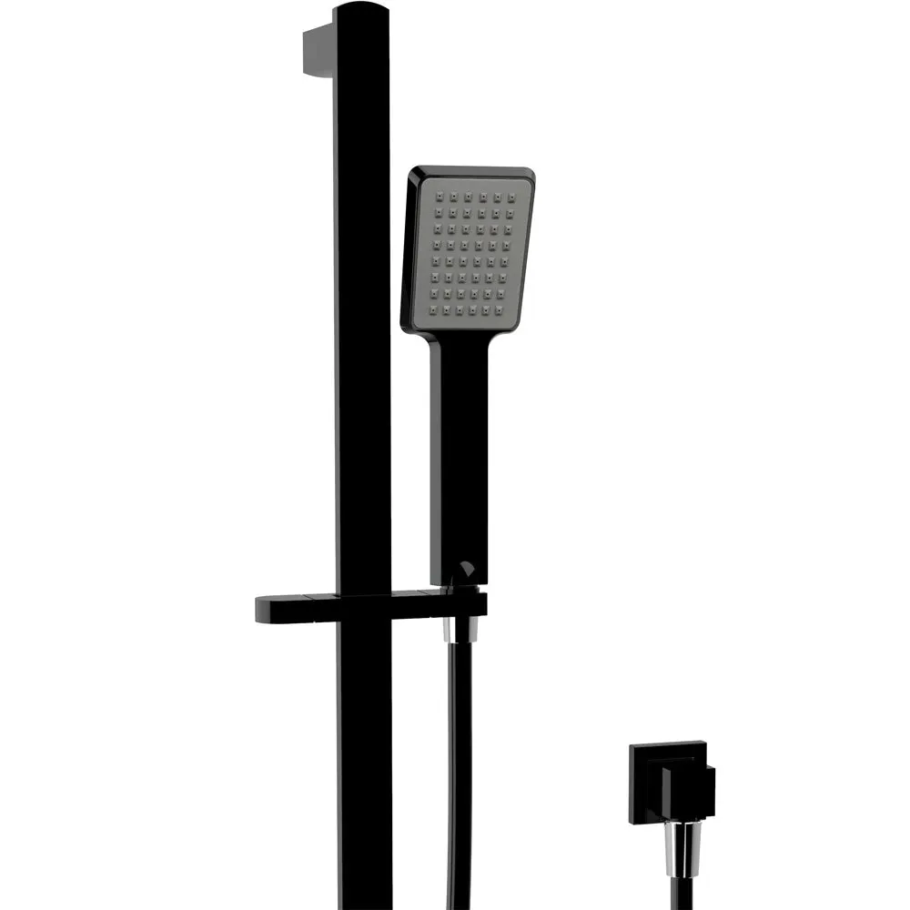 Fienza Koko Matte Black Rail Shower