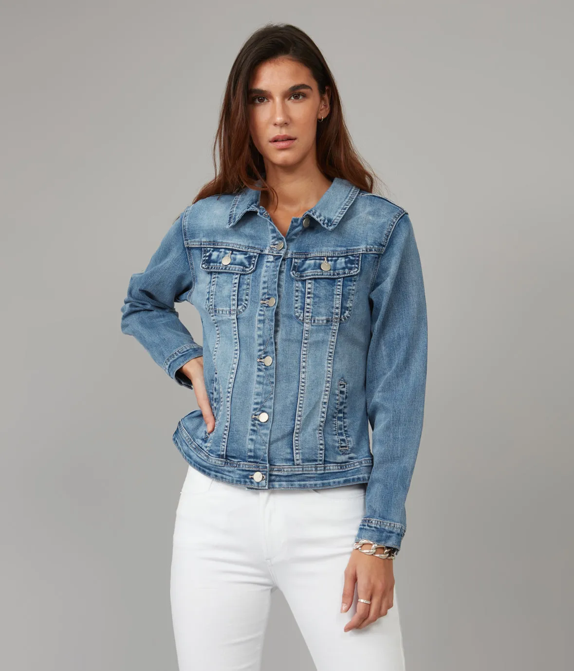 Gabriella-LBD Classic Denim Jacket