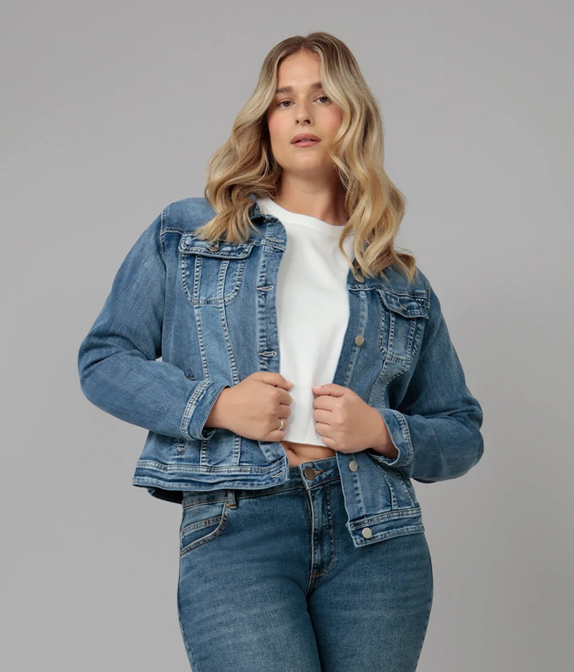 Gabriella-LBD Classic Denim Jacket