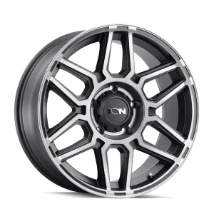 ION 146 | MATTE BLACK W/MACHINED DART TINT | 6x139.7 | 20x9 | 18mm