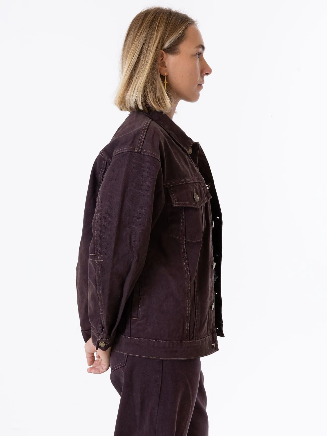 Madi Jacket - Chocolate Plum