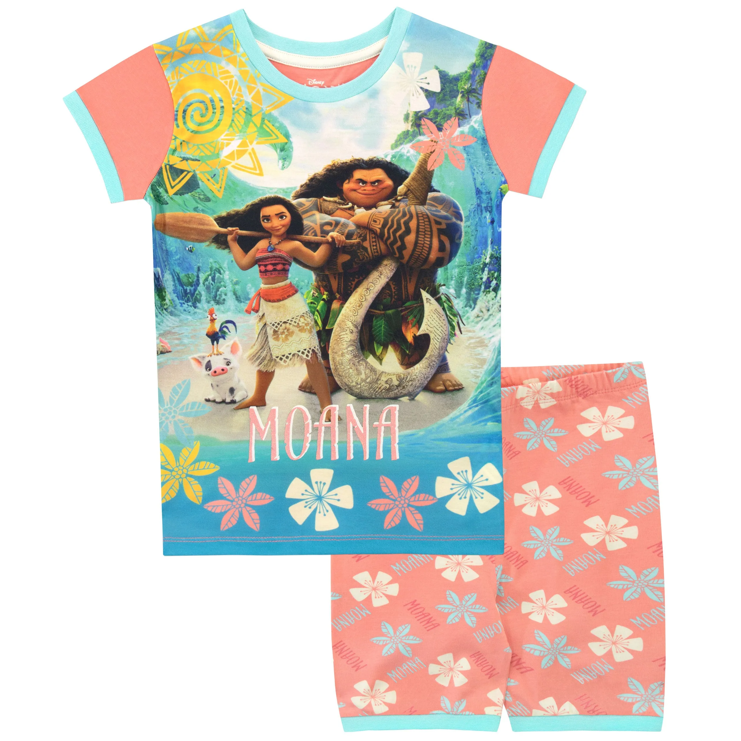 Moana Short Pyjamas - Snuggle Fit