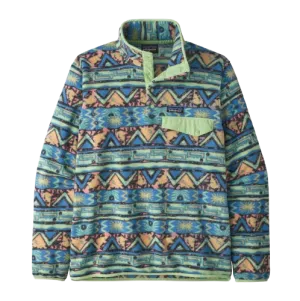 Patagonia Mens Lightweight Synchilla Snap-T Pullover High Hopes Geo