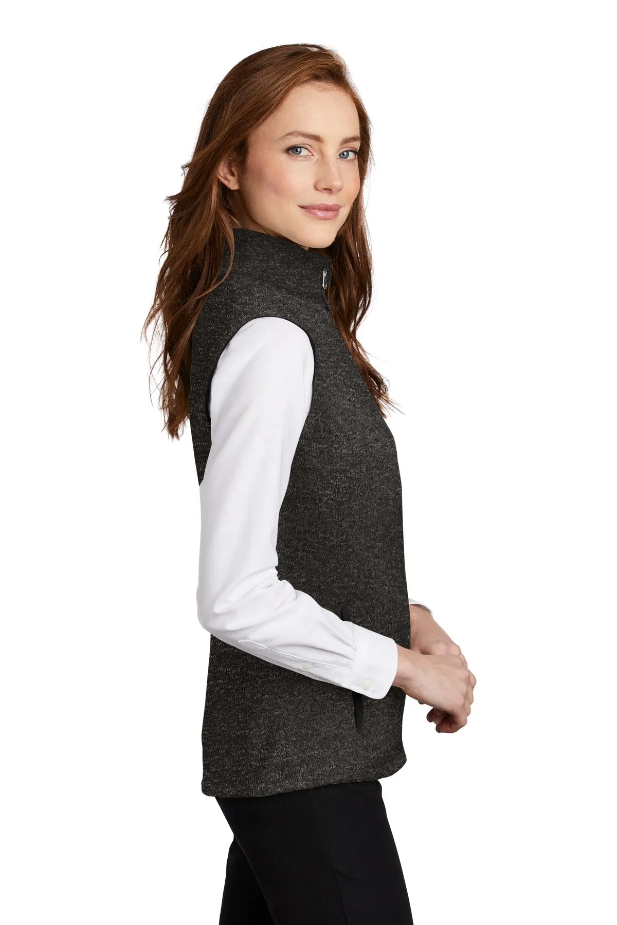 Port Authority ® Ladies Sweater Fleece Vest L236