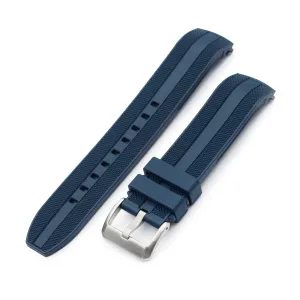 StrapXPro - SPX1C Rubber Strap For Seiko 62MAS (63Mas) SPB/SBDC Series, Navy Blue