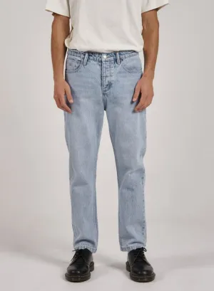 Unchopped Denim Jean - Ash Blue