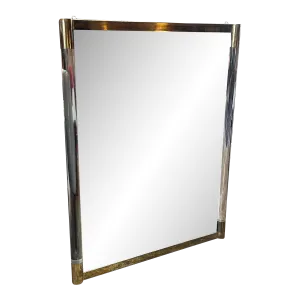 Vintage Italian Wall Mirror 1980s