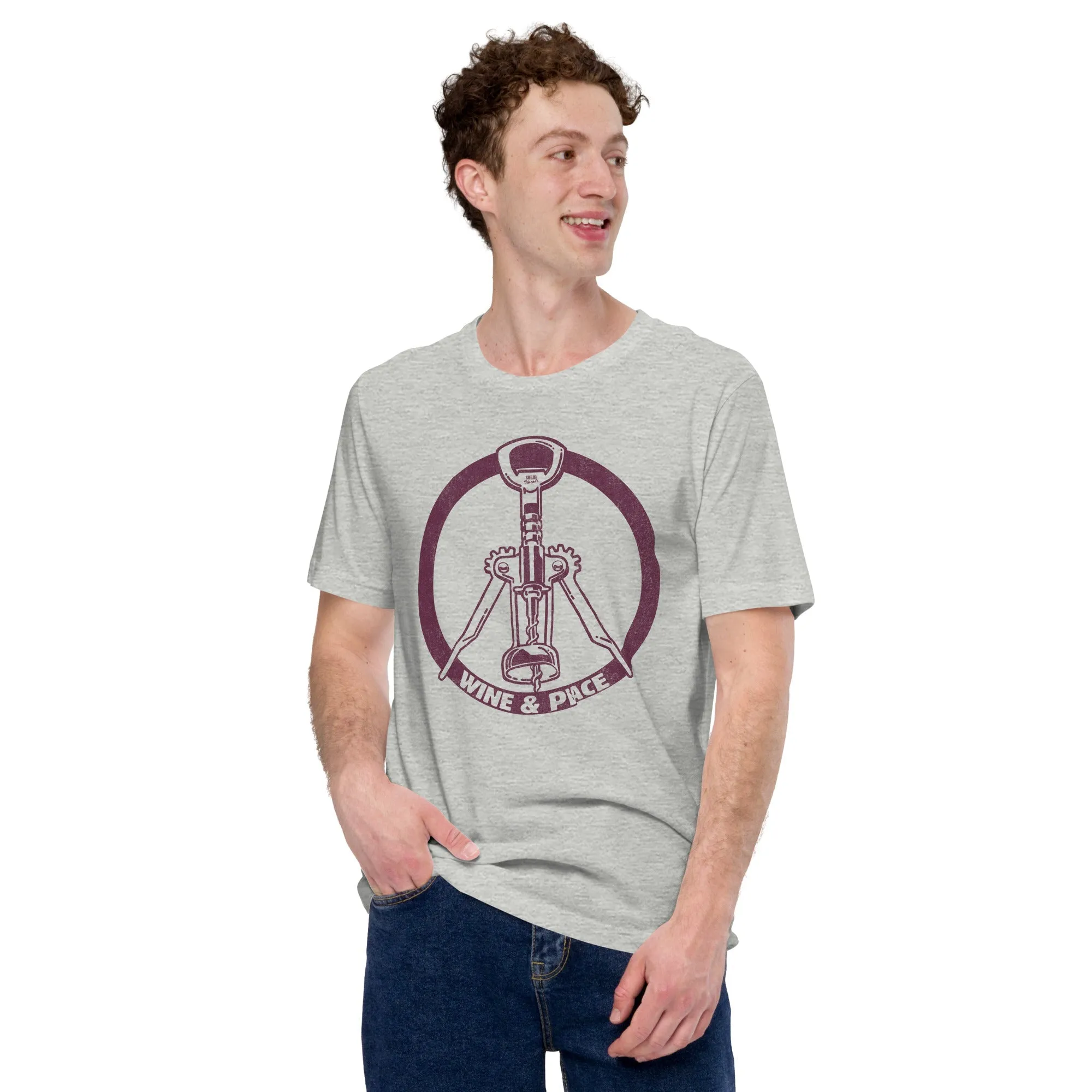 Wine & Peace Soft Style T-Shirt